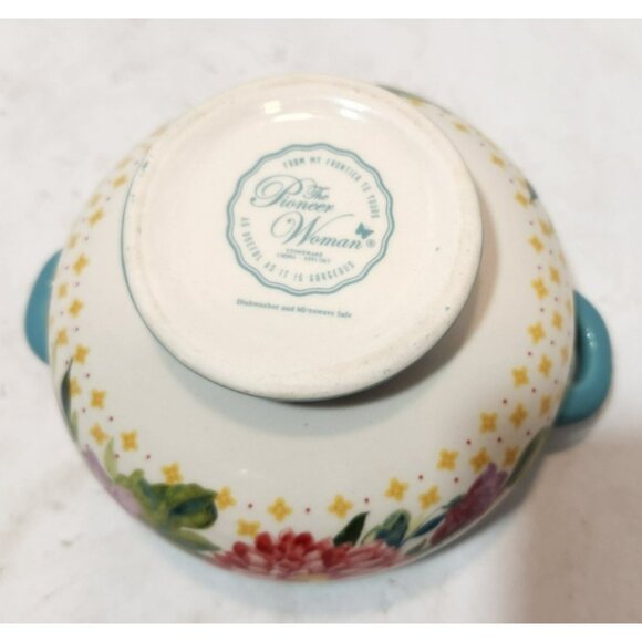 4 Pioneer Woman Floral Medley 20oz Soup Bowls Set of 4 - Picture 9 of 15